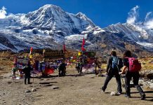 पौने तीन लाख विदेशी पर्यटकद्वारा अन्नपूर्ण क्षेत्रको भ्रमण