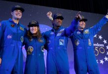 रेकर्ड यात्रा सकेर आर्टेमिस टोलीको घर फिर्ती