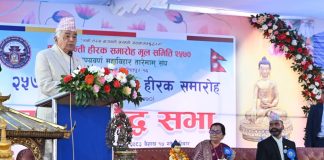 ‘बुद्धका सन्देश नै दिगो शान्ति र समृद्धिका आधार’