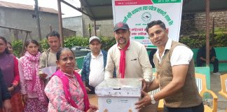 सहकारीका शेयर सदस्यलाई मौरी घार वितरण