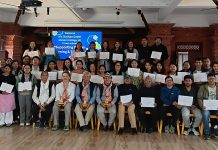 कुमुदिनी होम्समा अंग्रेजी भाषाको कार्यशाला