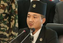 गृहमन्त्री गुरुङद्वारा राजीनामा घोषणा