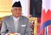 जमिन बाँझो राख्ने प्रवृत्तिको अन्त्य गरी कृषिमा आधुनिकीकरण आवश्यकः राष्ट्रपति