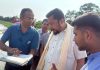 सिंचाई मन्त्रीद्धारा नारायणी नदी तटबन्ध निरिक्षण
