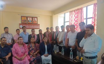 नेपाल सुनचाँदी रत्न तथा आभूषण संघद्वारा सल्लाहकारलाई स्वागत तथा सम्मान