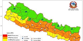 मनसुन क्रमशः सक्रिय हुँदै, असार १६ र १७ गते केही स्थानमा मुसलधारे वर्षा हुने