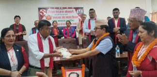 रेडक्रस कास्कीद्वारा ४५ जनालाई व्यक्तिगत तथा संस्थागत सम्मान, थापाद्वारा ८५ औँ पटक रक्तदान