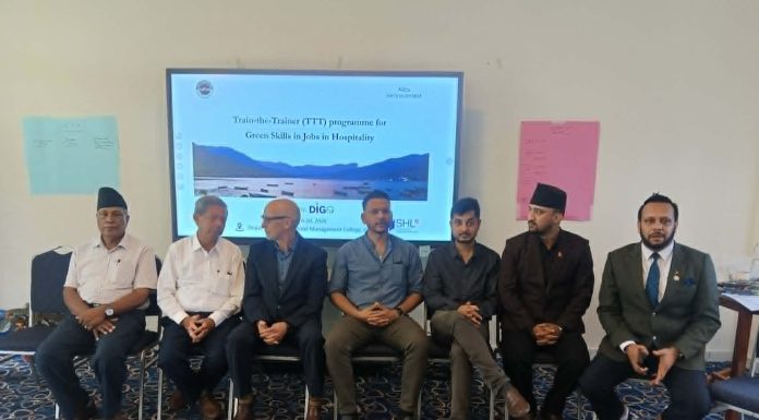 एनटिएचएमसिमा पाँच दिने ‘ग्रिन स्किल्स’ प्रशिक्षक प्रशिक्षण तालिम सुरु