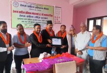 बिम्बकवि रमेश श्रेष्ठलाई ‘हेमजा साहित्य राष्ट्रिय पुरस्कार’ प्रदान