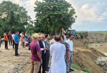 जीर्ण बाँधले रौतहटका बस्ती बाढीको जोखिममा