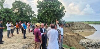 जीर्ण बाँधले रौतहटका बस्ती बाढीको जोखिममा