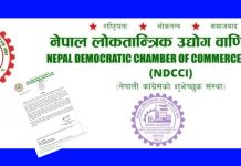 बाढीपीडितको उद्धार र राहतमा जुट्न निजी क्षेत्रलाई लोकतान्त्रिक उद्योग वाणिज्य संघको आह्वान