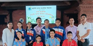 कुमुदिनी होम्समा नेपाली भाषा कौशल प्रतियोगिता