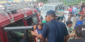 ट्याक्टर दुर्घटनामा ३४ जना घाइते, २० जनालाई काठमाडौँ पठाइयो