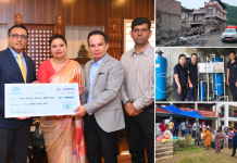 MAXUS Nepal द्वारा विपद् प्रभावितलाई रु. ८० लाख बराबरको राहत सहयोग