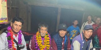 दग्नामका यामबहादुरको ५८ वर्षपछि पारिवारिक पुनर्मिलन