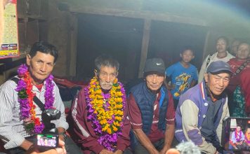 दग्नामका यामबहादुरको ५८ वर्षपछि पारिवारिक पुनर्मिलन