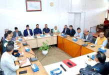 सर्वदलीय बैठकमा भोटेकोशी विपदबारे छलफल