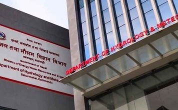 असोज ८ देखि १२ गतेसम्म नेपालमा भारी वर्षाको सम्भावना