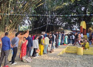 भाकल पूरा गर्न बुढासुब्बामा भक्तजनको लर्को
