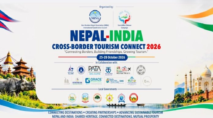नेपाल-भारत पर्यटन साझेदारी विस्तार गर्न ‘क्रस बोर्डर टुरिजम कनेक्ट’ हुँदै